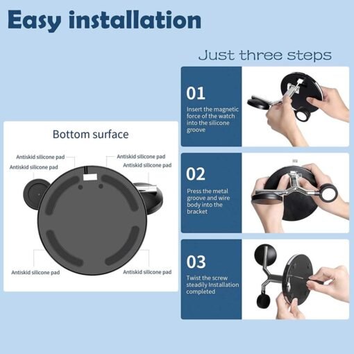 25W 3 in 1 Magnet Qi Fast Wireless Charger For Iphone 12 Mini Pro MAX - Image 5