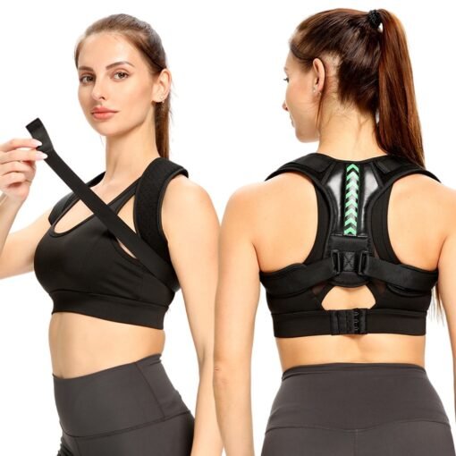 Adjustable Back Shoulder Posture Corrector Belt – Image 11