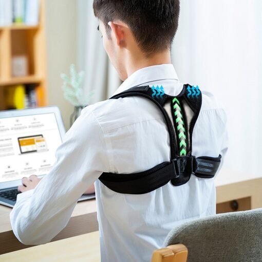 Adjustable Back Shoulder Posture Corrector Belt – Image 6