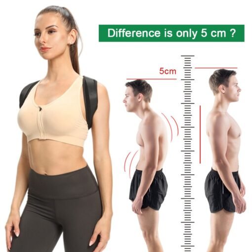Adjustable Back Shoulder Posture Corrector Belt – Image 7